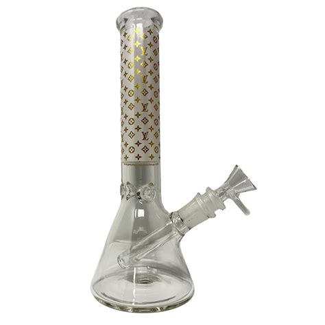 louis vuitton bong white|LV Louis Vuitton Glass Bong .